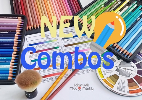 Combos with Castle Art colored pencils (Blank and Colored worksheet) -  Coloring with Miss Martly 's Ko-fi Shop - Ko-fi ❤️ Where creators get  support from fans through donations, memberships, shop sales
