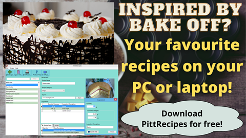 New version of my recipe software!
