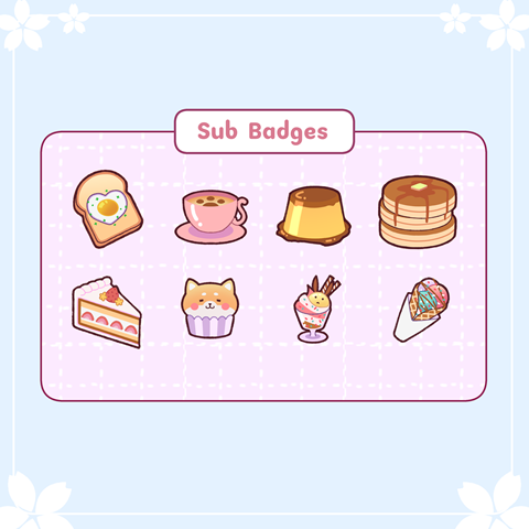 Pudding Twitch Badges - Kimiyon's Ko-fi Shop - Ko-fi ❤️ Where creators get  support from fans through donations, memberships, shop sales and more! The  original 'Buy Me a Coffee' Page.