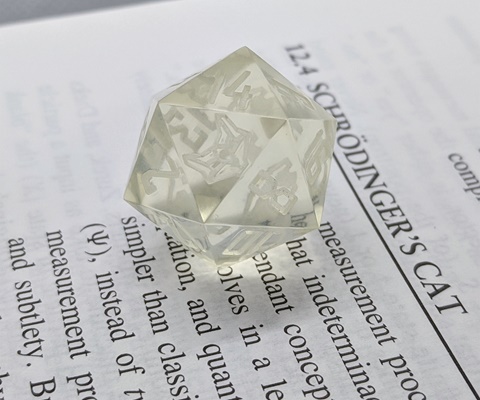My polished master d20!