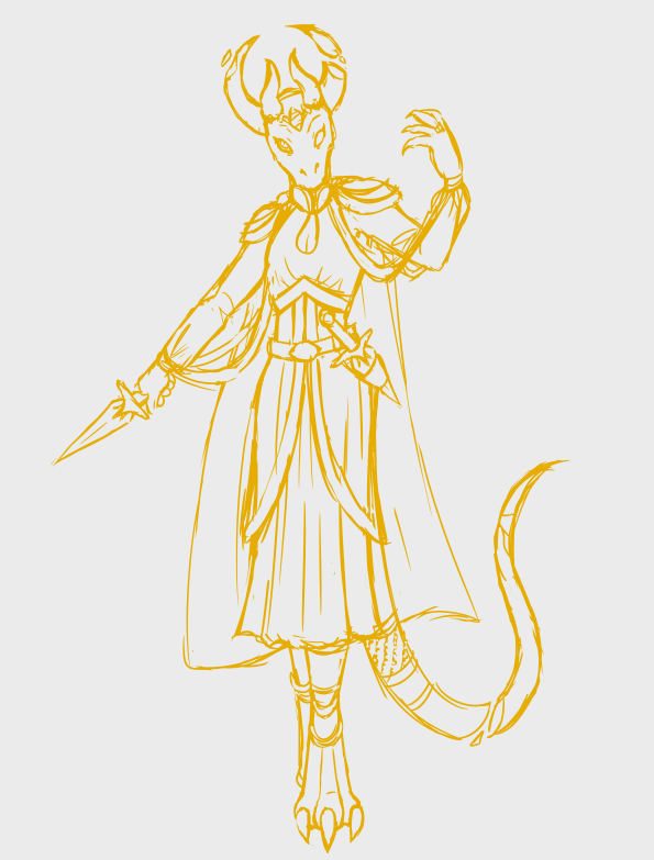 ✨️ D&D Character: Lady Valcoria WIP