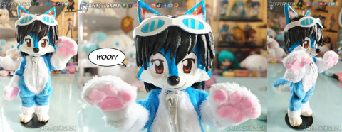 Custom Nendoroid Doll - Krys-Wolf 03