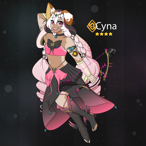 Commission: Cyna (Genshin Impact)