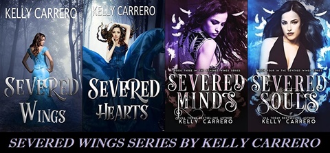 Severed Wings Series by Kelly Carrero