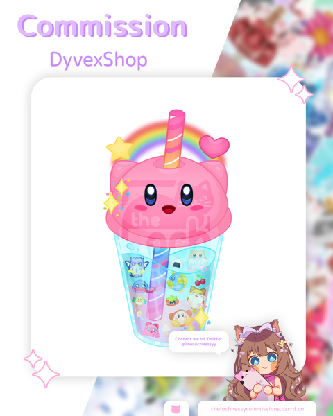 Merchandise Style Work Dyvex Kirby Boba