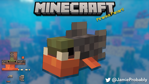 Minecraft Piranha Concept