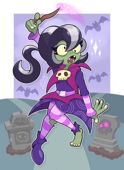 Immorticia  - Plants vs Zombies Heroes