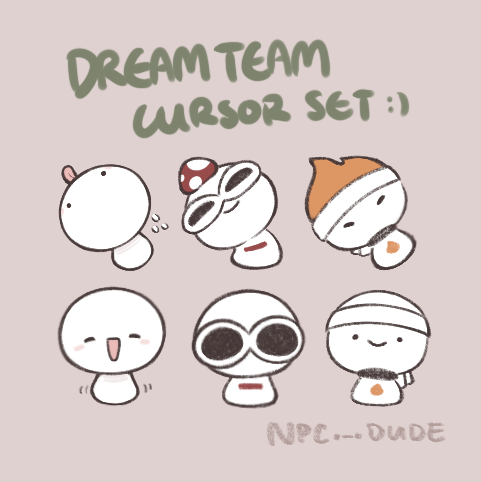 Dream SMP Dream Sapnap and Georgenotfound A4 Printable 