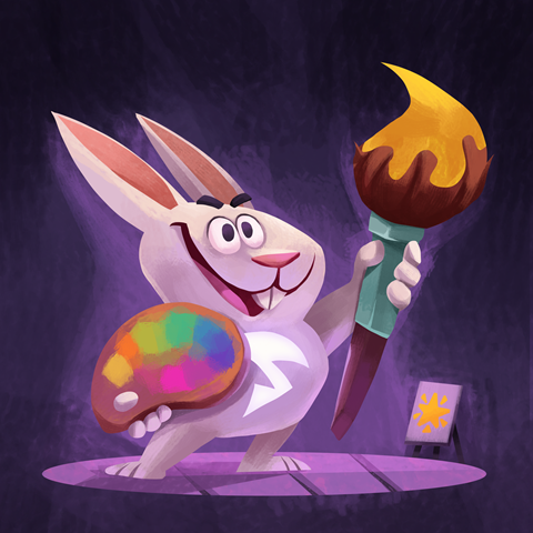 Painter Rabbit
