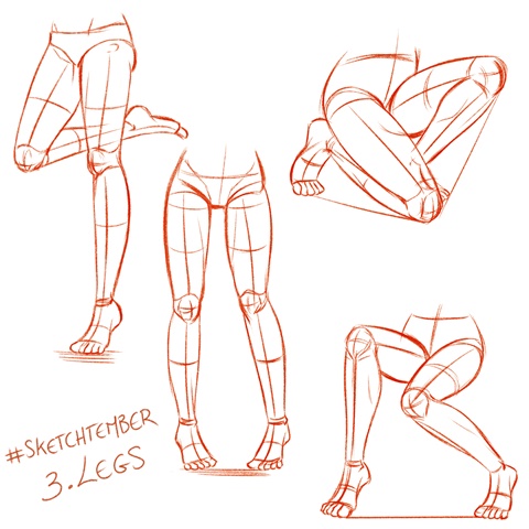Sketchtember 2022 - Legs