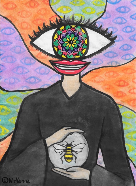 Beauty is in the Eye of the Bee Holder