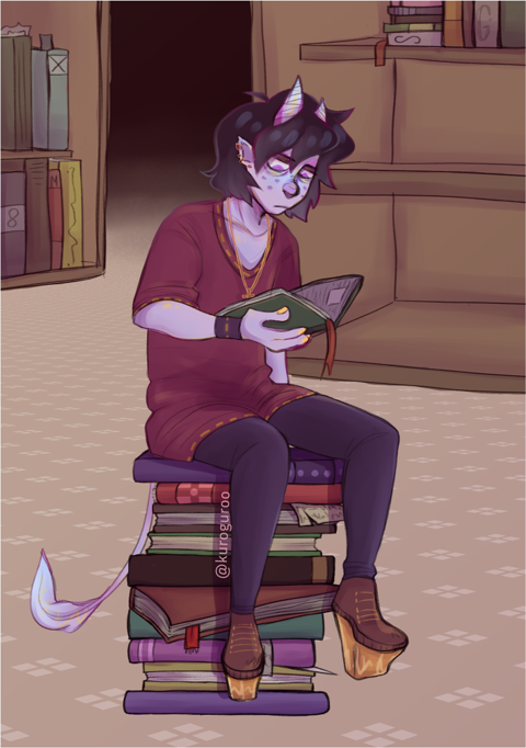 Reading [DnD character]