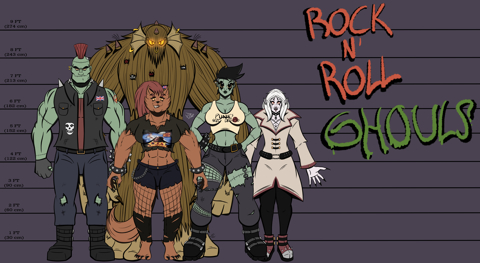 Rock n Roll Ghouls update