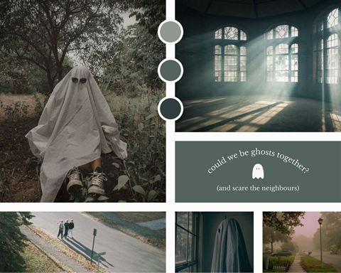 could we be ghosts together? | Moodboard