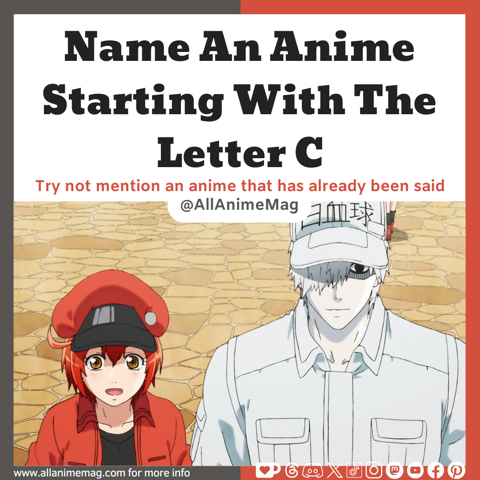 Can You Name an Anime Starting With C?