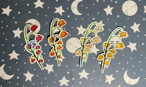 Animated GIF - Moon, Clouds & Stars - Consilina Designs's Ko-fi Shop