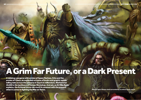'Grim Far Future, or a Dark Present?'