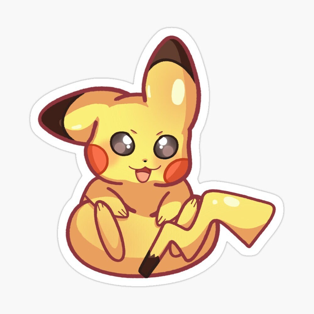 Starter #025 / Pikachu Sticker - PixelVixx's Ko-fi Shop - Ko-fi ❤️ Where  creators get support from fans through donations, memberships, shop sales  and more! The original 'Buy Me a Coffee' Page.