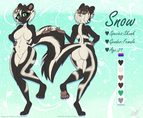 Ko-Fi Commission Reference Sheet Snow