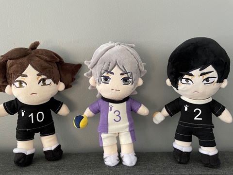 First Commission Plushies 🥹
