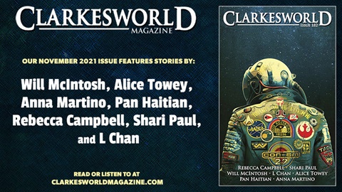 November 2021 issue of Clarkesworld Magazine