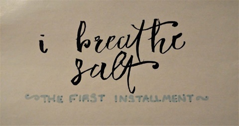 IBS Title Calligraphy attempt