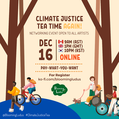 Join us for another Climate Justice Tea Time🫖