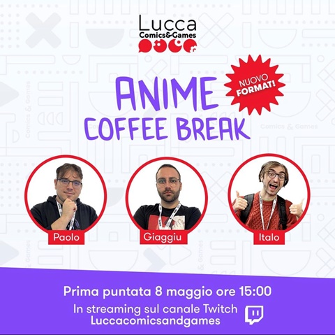 Anime Tea Time x Lucca Comics!
