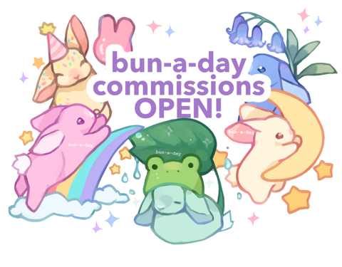 bunny commissions open!