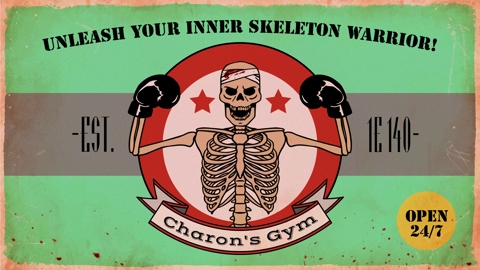 Skeleton Warrior Gym