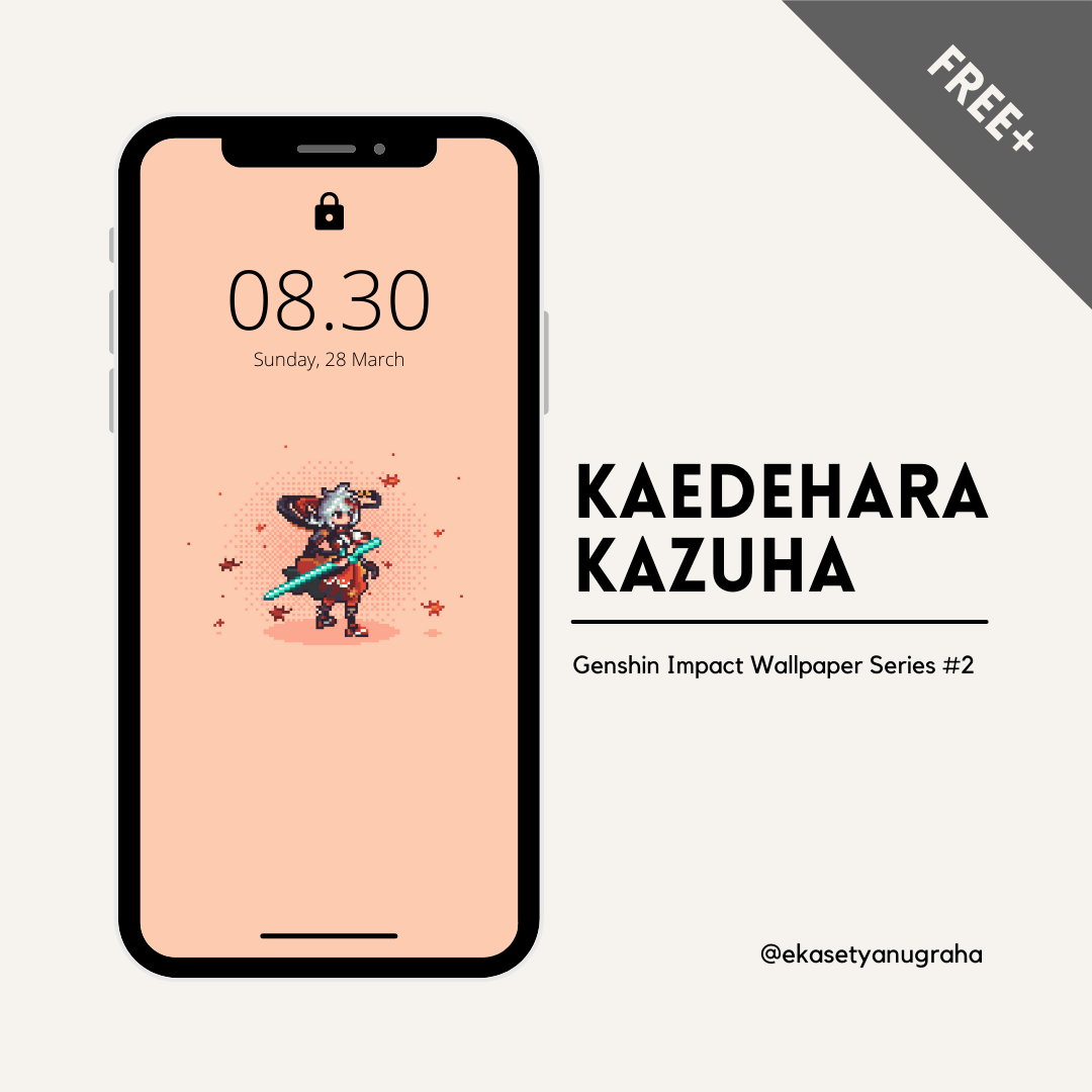Genshin Impact Kazuha 4K Phone iPhone Wallpaper 6691a