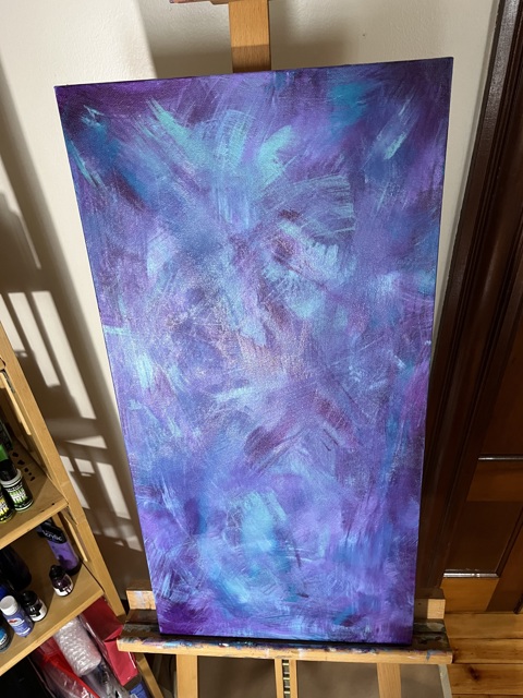 painting happened  