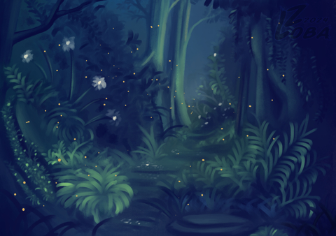 Forest Background ✨