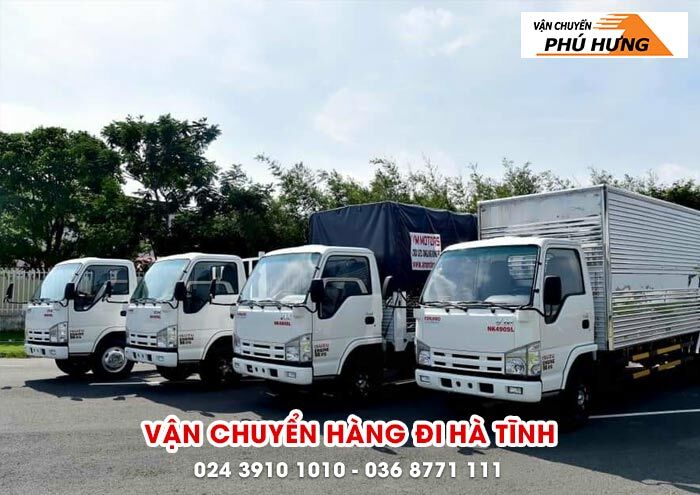 Đơn vị Phú Hưng nhận vận chuyển hàng đi Hà Tĩnh