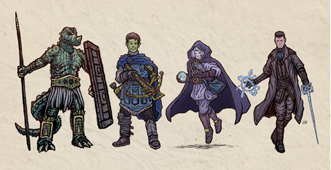 Uria Campaign Player Characters