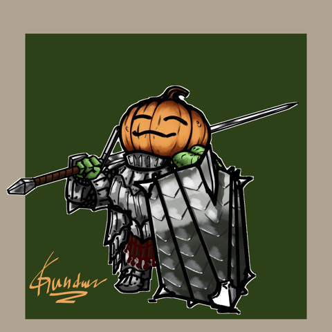 Pumpkin Knight Fibro