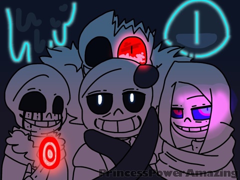 Sans and the Nightmare's Gang