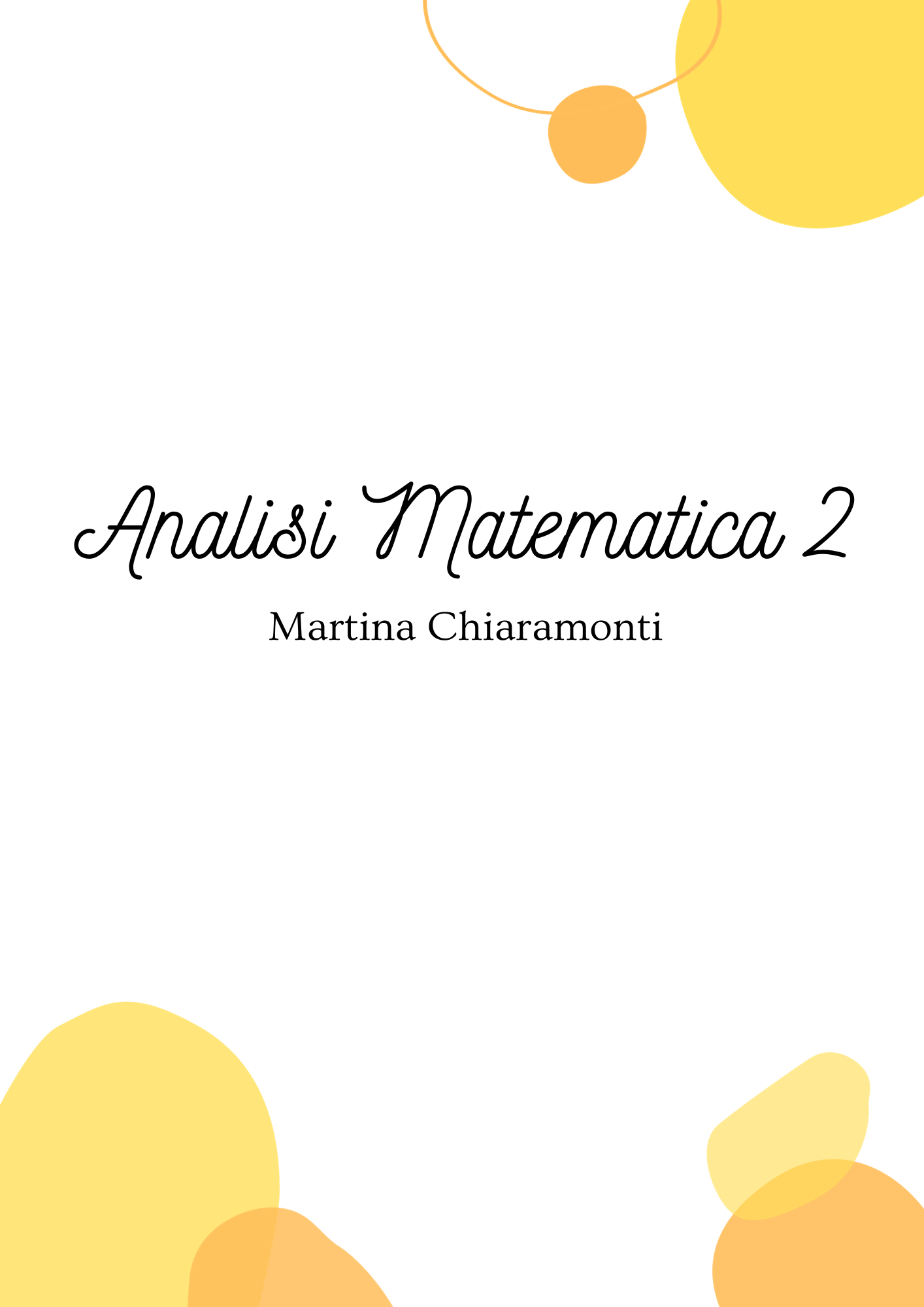 Analisi Matematica 2 - Teoria - mech.notes's Ko-fi Shop - Ko-fi ❤️ Where  creators get support from fans through donations, memberships, shop sales  and more! The original 'Buy Me a Coffee' Page.