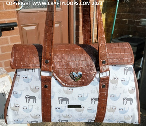 Handmade Sloth Bag
