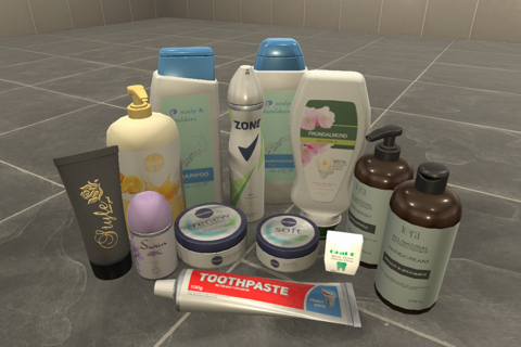 Bathroom Containers (+ Shower Caddy) Unity Asset - Late Night Game ...