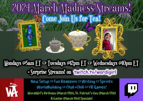 March Madness Stream Schedule!