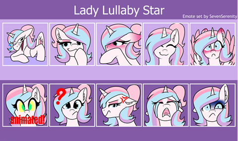 Emote Set | Lady Lullaby Star