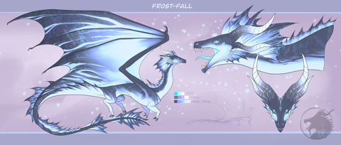 Water/Ice Dragon [Collab with Ryzakier]