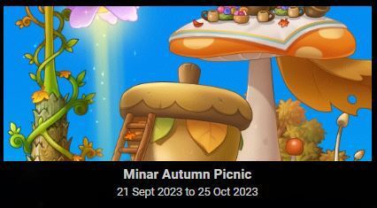 Event Coin Shop added - Minar Autumn Picnic