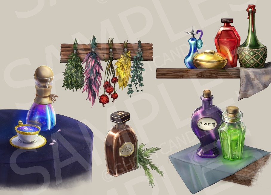 Potions Art Pack