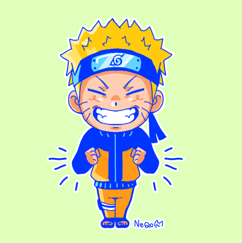 Silly Naruto :D