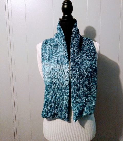 "Blue Dream" 48 inch scarf