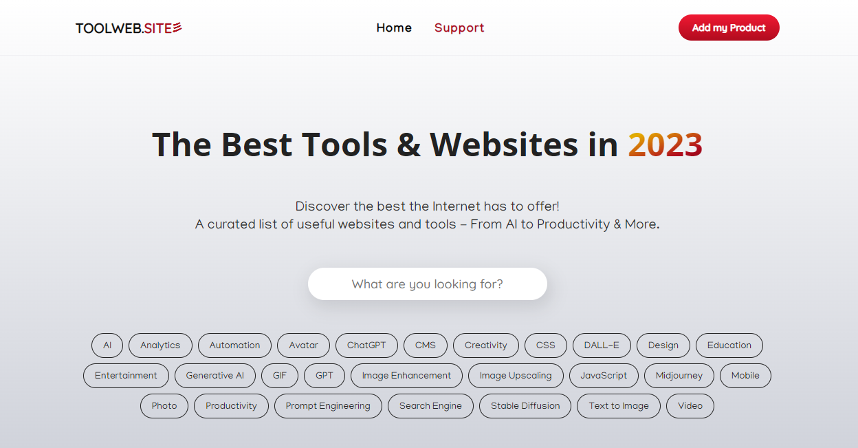 Toolweb.Site Screenshot