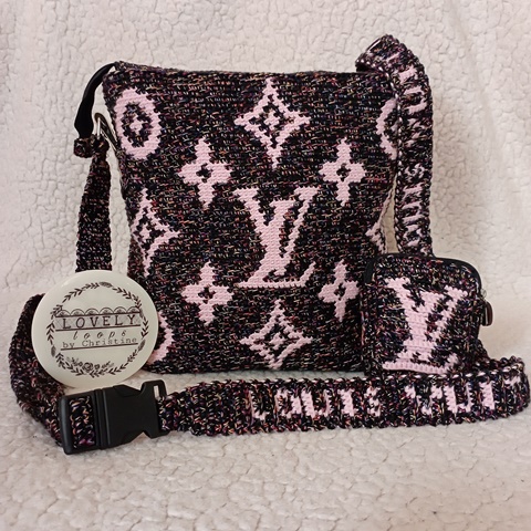 Tapestry Crochet ✨ Louis Vuitton inspired bag