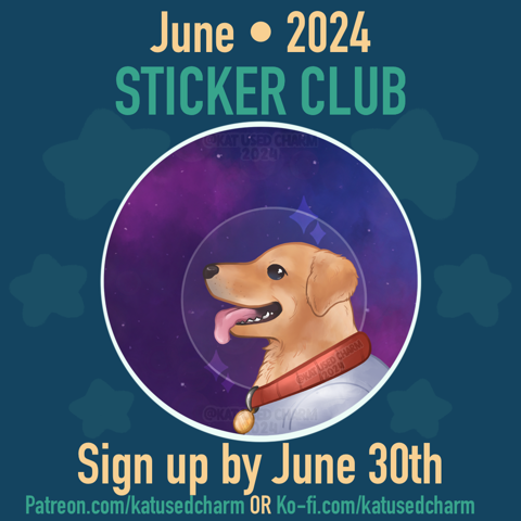 June • 1/2 StickerClub 